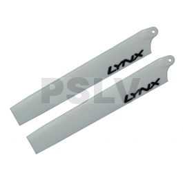 LX61358 - 130 X - Lynx Plastic Main Blade 135 mm - White 